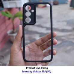 Live photo of Samsung Galaxy S25 mobile back cover