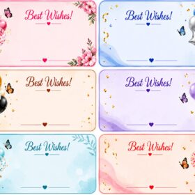 Balloons Sticker (6 Piece)
