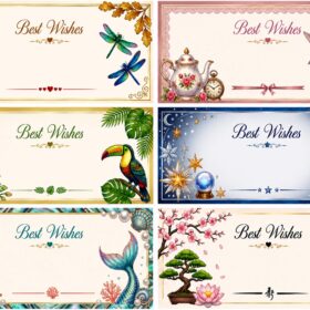 Birds Sticker (6 Piece)