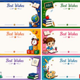 Childrens Educational Sticker2 (6 Piece)