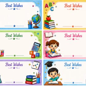 Childrens Educational Sticker1 (6 Piece)