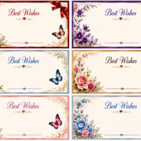 Flower Sticker1 (6 Piece)