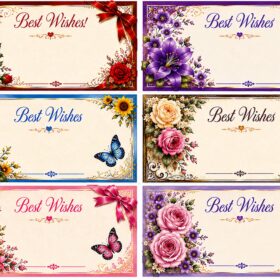 Flower Sticker2 (6 Piece)